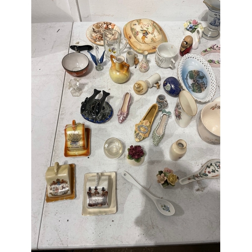 62 - Collection of various porcelain collectables / ornaments