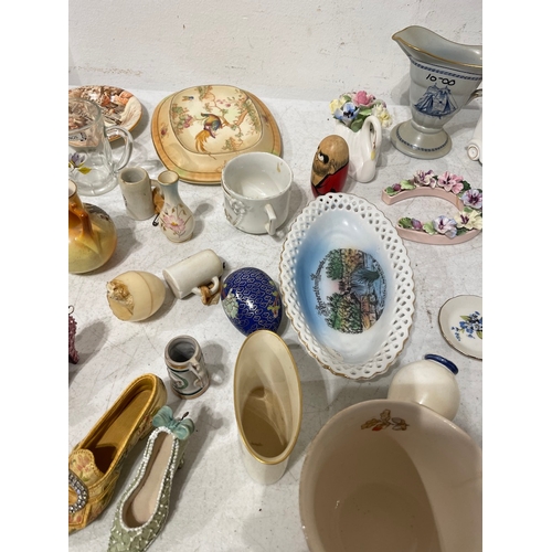 62 - Collection of various porcelain collectables / ornaments