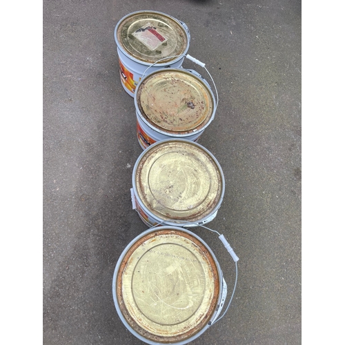 333 - 4 x 20kg Tins of New Thermoguard Fire & Protective Paints Thermocoat W Steel Paints