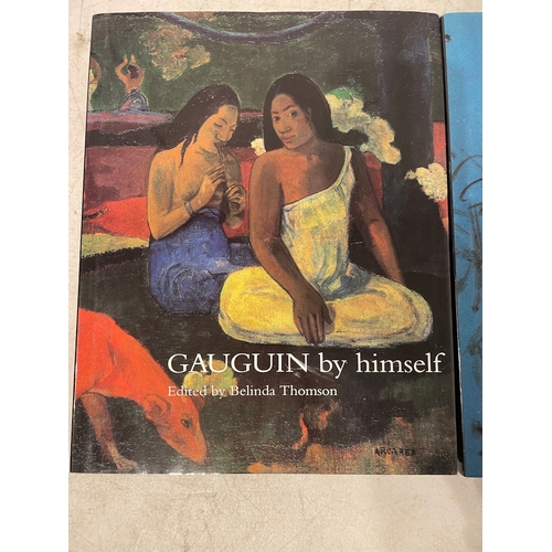 46 - 3 Hardback Artists books inc Gauguin, Manet, Degas by himself Ted Smart