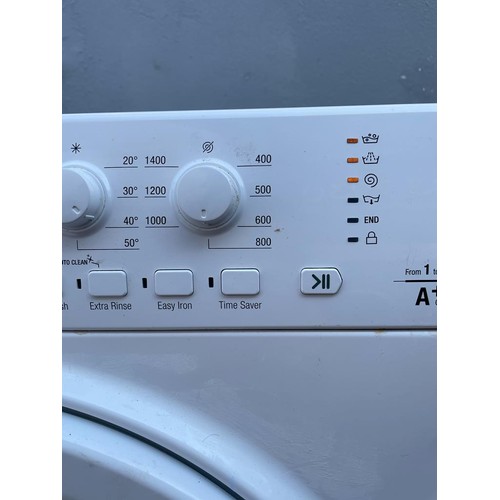 347 - Working Hotpoint 8kg Washing Machine + Working Zanussi 7kg Tumble Dryer