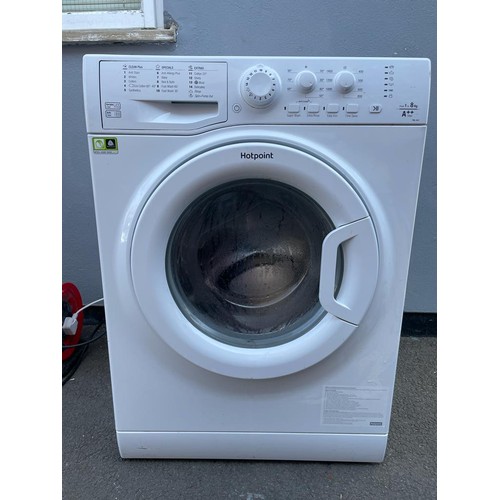 347 - Working Hotpoint 8kg Washing Machine + Working Zanussi 7kg Tumble Dryer