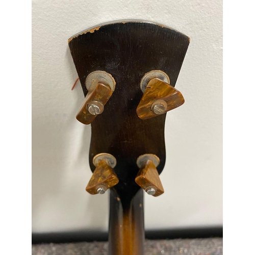 179 - Melody Uke by G.H.&.S 1920-30's in hard travel case
Made by George Houghton & Sons, Birmingham