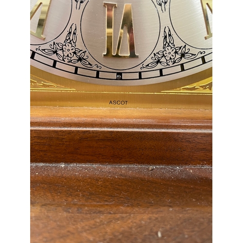 191 - 20th Century Ascot Longclock with Westminster Chime brass Dial Moon face Calendar 
Silent Chime
Beve... 