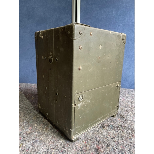 201 - Vintage US Army Signal Corps Frequency Meter BC - 221 - AH - untested