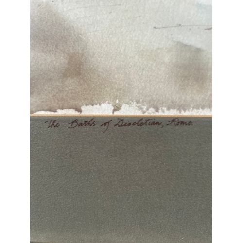 24 - Two Signed Framed Original Watercolours by Gerald Edwin Tucker