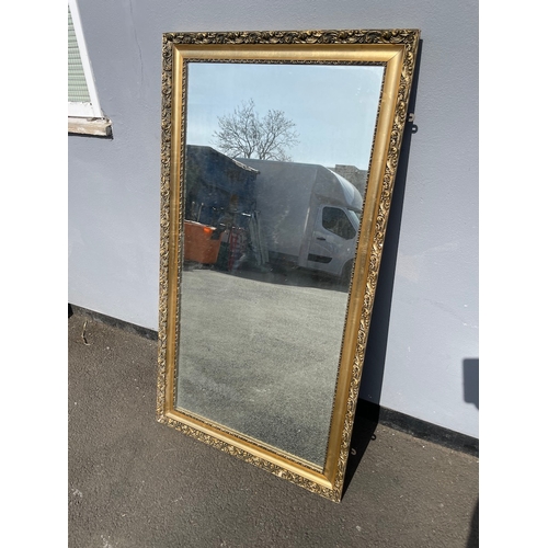 206 - Large Gilt frame mirror
136cm x 74cm x 4cm