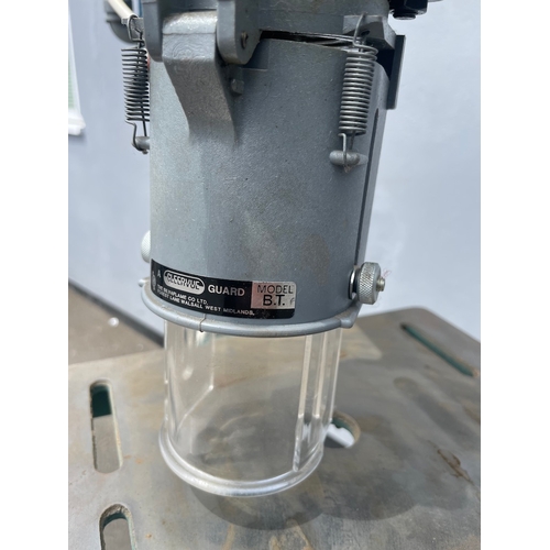 215 - Vintage Fobco Star 13mm Pillar Drilling machine with Stand / Guard / Chuck - in very good working or... 
