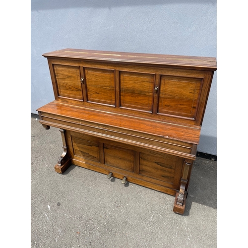 171 - 19th Century Rosewood John Broadwood & Sons Cottage Upright Piano - A/F 52