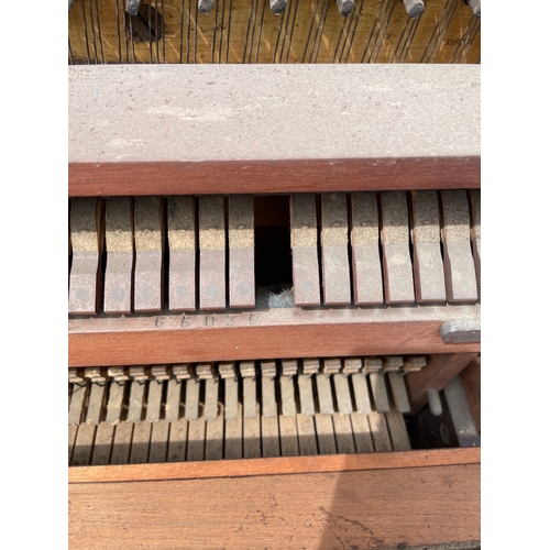 171 - 19th Century Rosewood John Broadwood & Sons Cottage Upright Piano - A/F 52