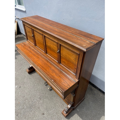 171 - 19th Century Rosewood John Broadwood & Sons Cottage Upright Piano - A/F 52