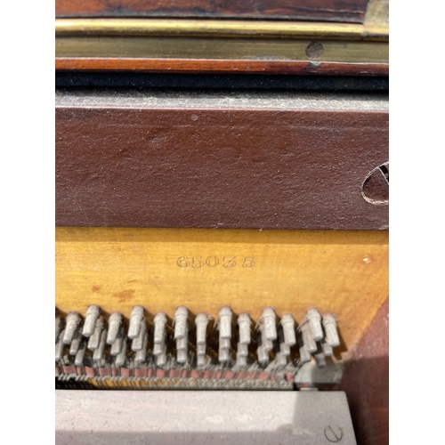 171 - 19th Century Rosewood John Broadwood & Sons Cottage Upright Piano - A/F 52