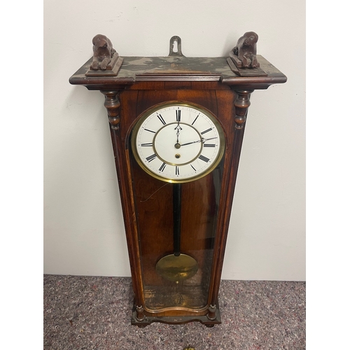 187 - 19th Century Regulator Clock - A/F