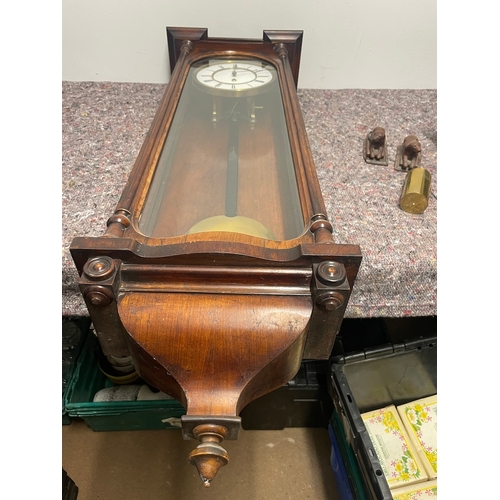187 - 19th Century Regulator Clock - A/F