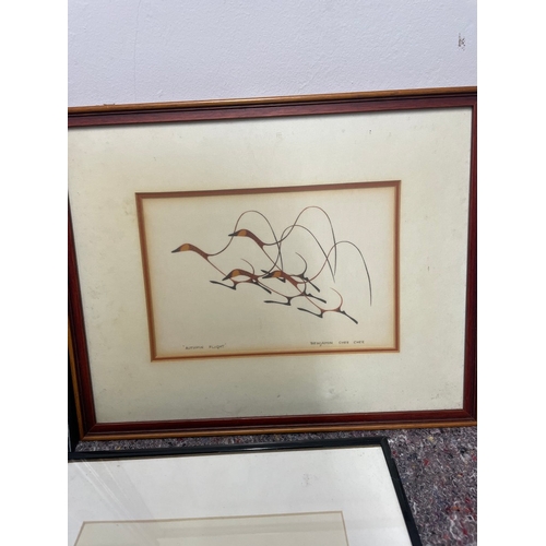 4 - Collection of various original artworks & prints including aboriginal works some signed