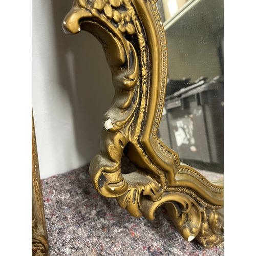 204 - Vintage & Antique Gilt Mirrors Victorian plaster on wood & 2 x Rocco Style in plaster