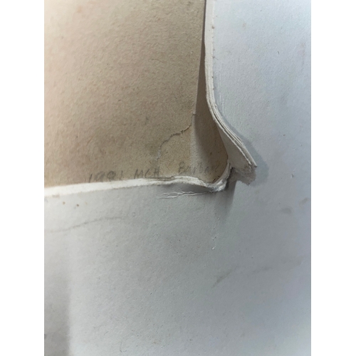 11 - Framed Nude Still Life Drawing of Seated Woman signed indistinctly bottom right MCH Barbara? 1991 30... 