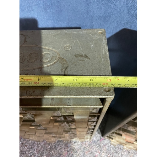 216 - Vintage Metal / Plastic Multi Drawer Cabinets