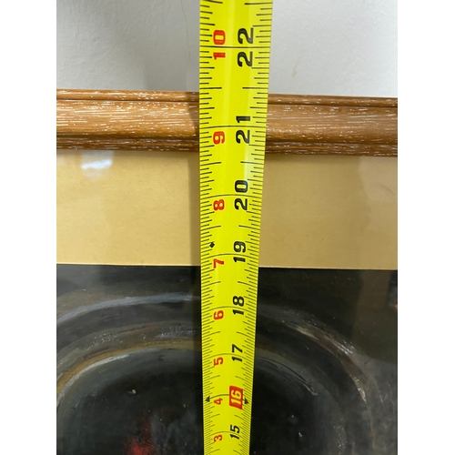 17 - Framed Watercolour by Harold Gordon + one other original artwork with inscription