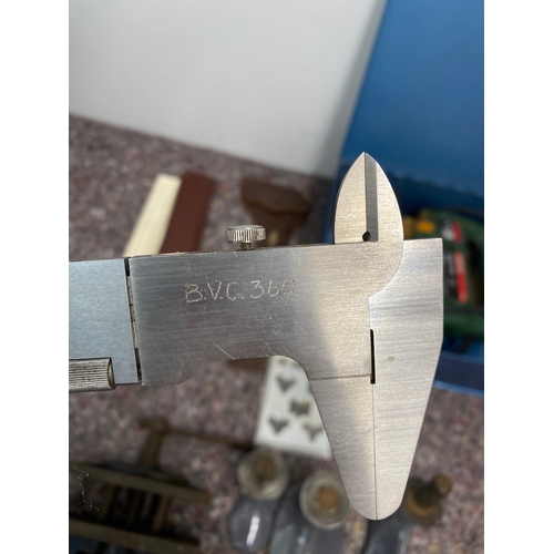 219 - Collection of Tools + Tile Cutter
