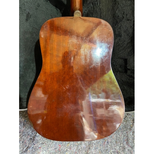 177A - Two vintage acoustic guitars with hard cases