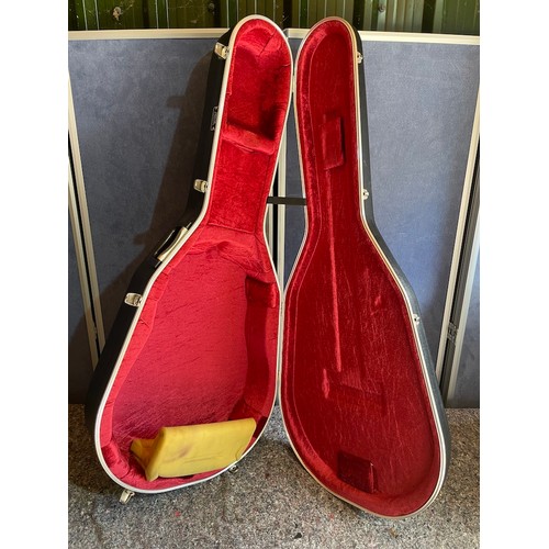 177A - Two vintage acoustic guitars with hard cases