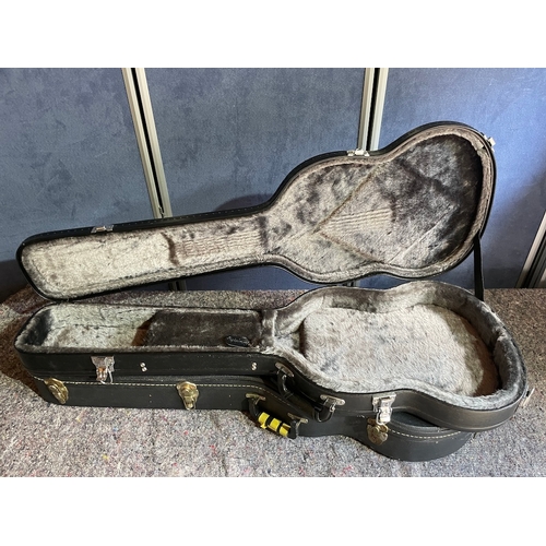 177e - Two Vintage Epiphone Guitar Travel Cases / Shrouds