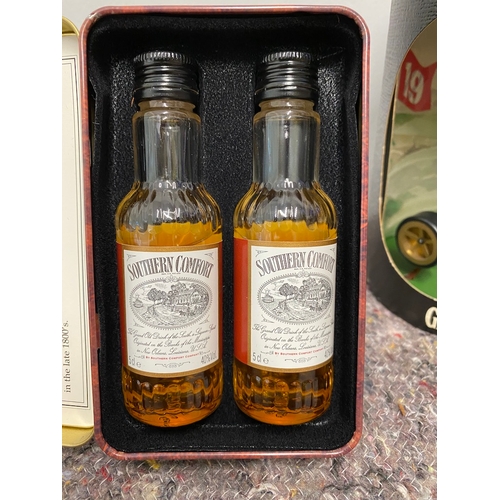 25 - Miniature bottle and contents gift set