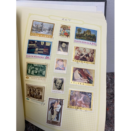 50 - Collection of sorted 20th Century British & World Stamps Aircraft / Animals / Art / Balloons / Bears... 