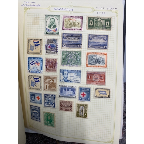 63 - Folders Containing Antique to Modern World Country / Region Stamps Alphabetical order H - Haiti - Ho... 