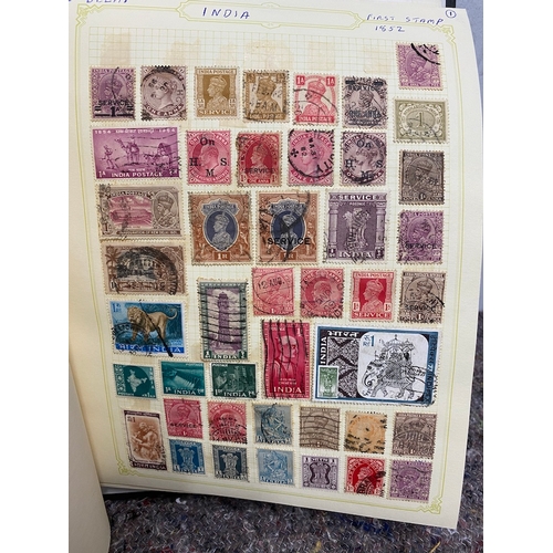 64 - Folders Containing Antique to Modern World Country / Region Stamps Alphabetical order IA-IZ - India ... 