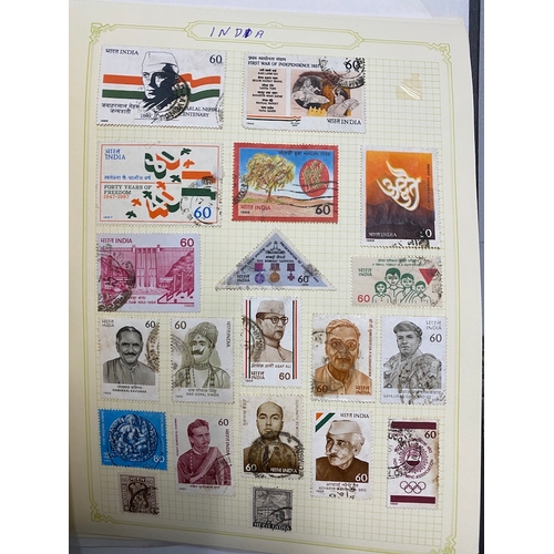 64 - Folders Containing Antique to Modern World Country / Region Stamps Alphabetical order IA-IZ - India ... 