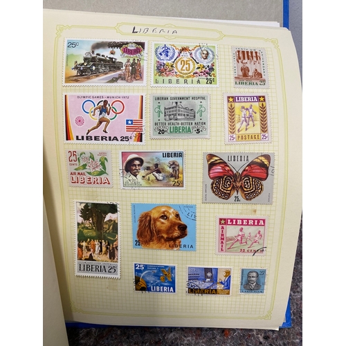 67 - Folders Containing Antique to Modern World Country / Region Stamps Alphabetical order LA-LZ - Laos -... 