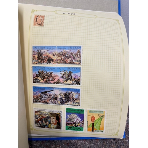 67 - Folders Containing Antique to Modern World Country / Region Stamps Alphabetical order LA-LZ - Laos -... 