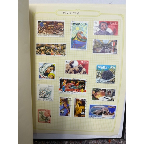 68 - Folders Containing Antique to Modern World Country / Region Stamps Alphabetical order MA-MZ - Macau ... 