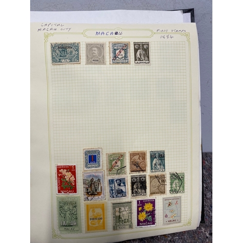 68 - Folders Containing Antique to Modern World Country / Region Stamps Alphabetical order MA-MZ - Macau ... 