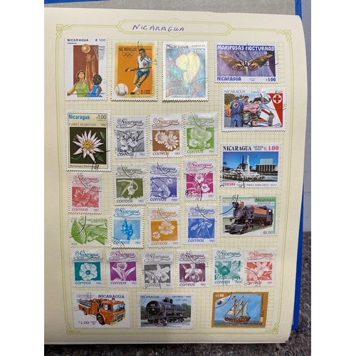 69 - Folders Containing Antique to Modern World Country / Region Stamps Alphabetical order NA-NZ - Nagala... 