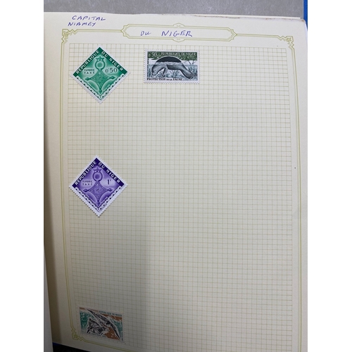 69 - Folders Containing Antique to Modern World Country / Region Stamps Alphabetical order NA-NZ - Nagala... 