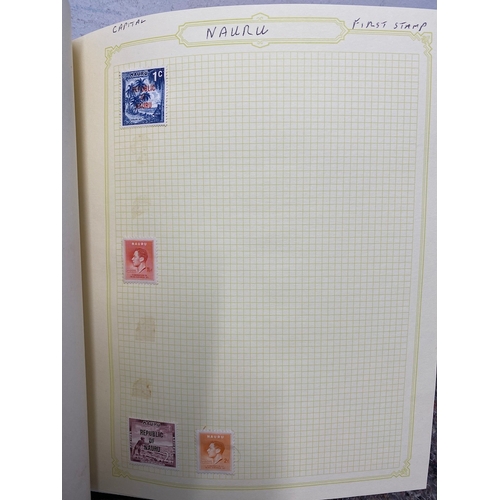 69 - Folders Containing Antique to Modern World Country / Region Stamps Alphabetical order NA-NZ - Nagala... 