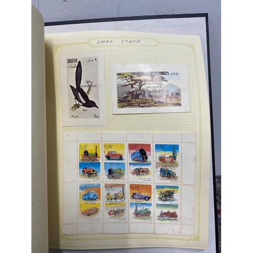 70 - Folders Containing Antique to Modern World Country / Region Stamps Alphabetical order O - Oman State