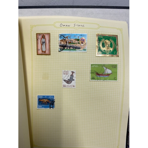 70 - Folders Containing Antique to Modern World Country / Region Stamps Alphabetical order O - Oman State