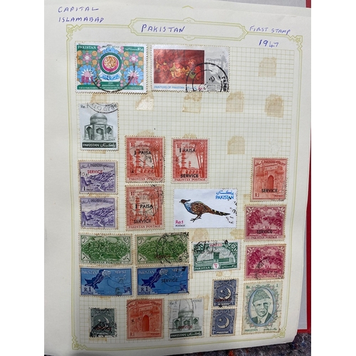 71 - Folders Containing Antique to Modern World Country / Region Stamps Alphabetical order PA-PZ - Pakist... 