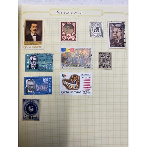 72 - Folders Containing Antique to Modern World Country / Region Stamps Alphabetical order Q-R - Qatar - ... 