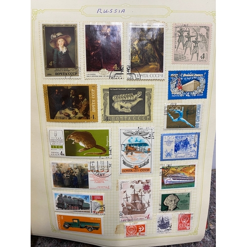 72 - Folders Containing Antique to Modern World Country / Region Stamps Alphabetical order Q-R - Qatar - ... 