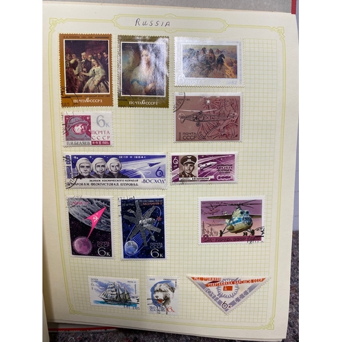 72 - Folders Containing Antique to Modern World Country / Region Stamps Alphabetical order Q-R - Qatar - ... 