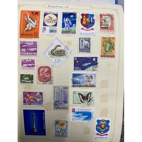 72 - Folders Containing Antique to Modern World Country / Region Stamps Alphabetical order Q-R - Qatar - ... 