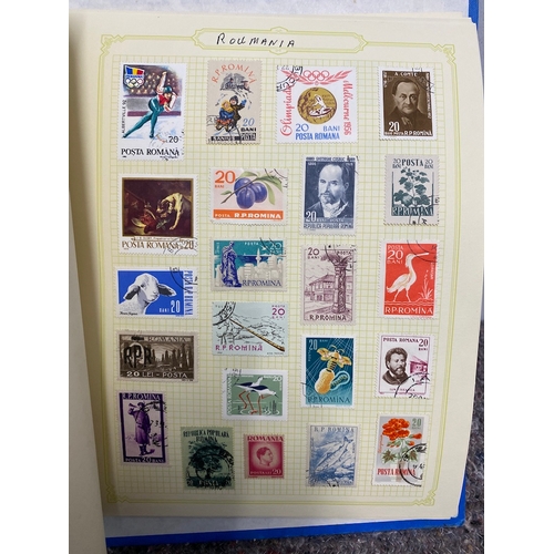 72 - Folders Containing Antique to Modern World Country / Region Stamps Alphabetical order Q-R - Qatar - ... 