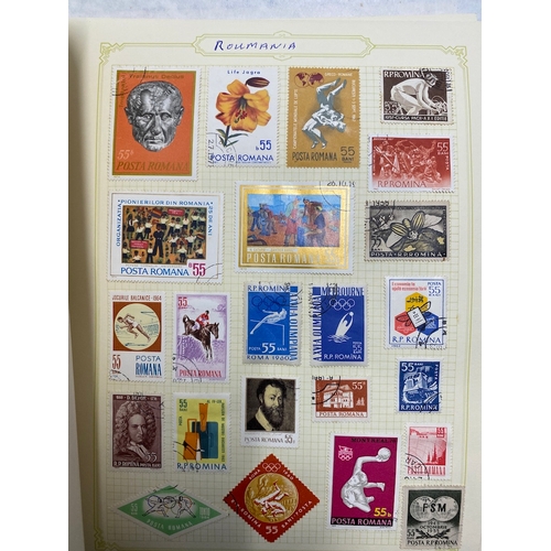 72 - Folders Containing Antique to Modern World Country / Region Stamps Alphabetical order Q-R - Qatar - ... 