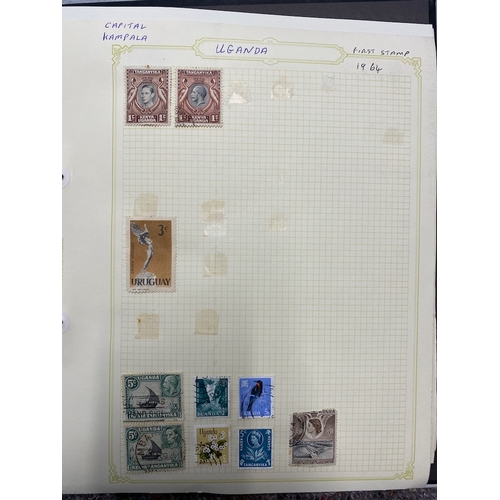 75 - Folders Containing Antique to Modern World Country / Region Stamps Alphabetical order - UA-UR - Ugan... 