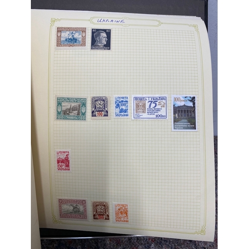 75 - Folders Containing Antique to Modern World Country / Region Stamps Alphabetical order - UA-UR - Ugan... 